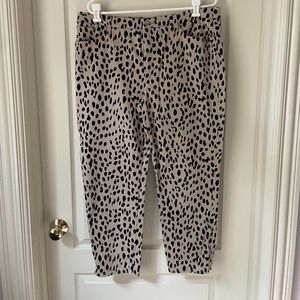 Chico's Leopard Ankle Pant So Slimming Girlfriend